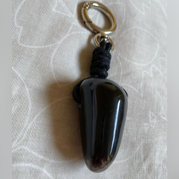 NEW Eco-Friendly Key Chain Handmade South America Artisan Black Unisex - Picture 11 of 14